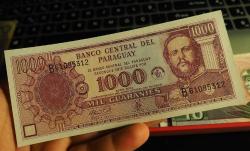 PARAGUAY 1.000 GUARANIES ÇİL