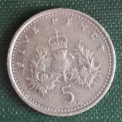 İNGİLTERE   1994   5 PENCE