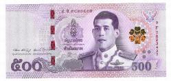 THAILAND 500 Baht 2018 p138 UNC (TK 19 384) ÇİL
