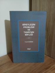 Bireyleşim Problemi ve Tanrı'nın Bir'liği