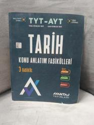 Avantaj Yayınları TYT - AYT TARİH KONU ANLATIM FASİKÜLLERİ 3 FASİKÜL