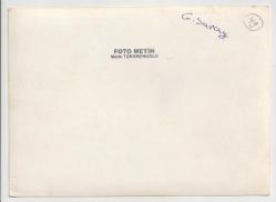 SPOR TARİHİ - GALATASARAY İLYAS TÜFEKÇİ 1980 Lİ YILLAR NADİR  SİYAH BEYAZ ORJİNAL FOTOĞRAF