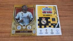 Topps UCL 2023-2024 Extra David Alaba Kings of Europe Kart No:289