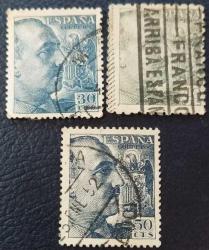 -19- İspanya 1939 General Franco Serisi
