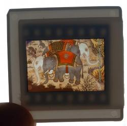 5 ADET OSMANLI MİNYATÜR SANATI DİA FOTOĞRAF 1990'LAR ÇEKİM KONDİSYON YÜKSEK KOLEKSİYONLUK NADİR (B)