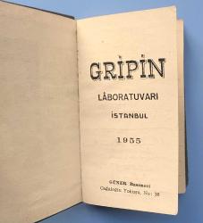 Gripin Laboratuvarı Muhtıra 1955
