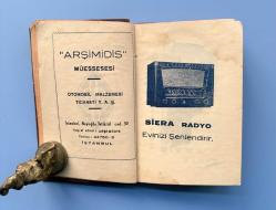Sierra Radyo /  Arşimidis Müessesesi Otomobil  Malzemesi Ticareti 1951 Takvimi