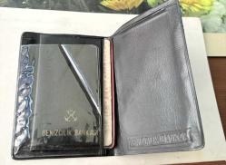 Denizcilik Bankası Deri Cüzdan ve Telefon Fihristi