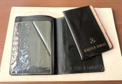 Denizcilik Bankası Deri Cüzdan ve Telefon Fihristi