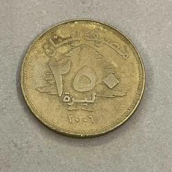 LÜBNAN 2006  250 LİVRES