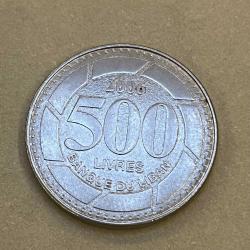 LÜBNAN 2006  500 LİVRES