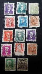 Brezilya damgalı klasik pullar lotu