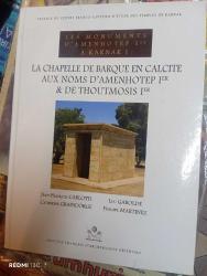 La Chazelle De Barque En Calcite Aux Noms D'amenhotep &De Thoutmosis