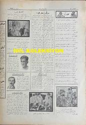 Osmanlıca Karagöz Mizah Dergisi-Gazetesi, Orijinal Dönem Basım, (Ottoman Magazine-Newspaper-Journal Illustré Cara-Gueuz) - 12 Mart 1927 - Sayı: 1981 - Karikatür: Fransız-İtalyan Hudutlarında Dehşetli Hazırlıklar Var. 