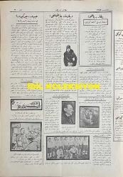 Osmanlıca Karagöz Mizah Dergisi-Gazetesi, Orijinal Dönem Basım, (Ottoman Magazine-Newspaper-Journal Illustré Cara-Gueuz) - 16 Mart 1927 - Sayı: 1982 - Karikatür: Yaz Geldikçe Avrupa'nın Üstünde Kara Bulutlar Birbirini Kovalıyor! 