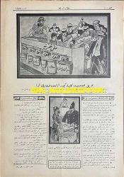 Osmanlıca Karagöz Mizah Dergisi-Gazetesi, Orijinal Dönem Basım, (Ottoman Magazine-Newspaper-Journal Illustré Cara-Gueuz) - 16 Mart 1927 - Sayı: 1982 - Karikatür: Yaz Geldikçe Avrupa'nın Üstünde Kara Bulutlar Birbirini Kovalıyor! 