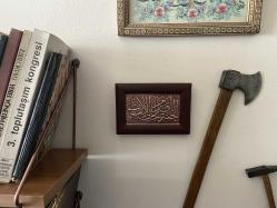 Bakır El İşçiliği Kabartma Hat Tablo