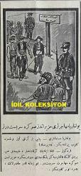 Osmanlıca Karagöz Mizah Dergisi-Gazetesi, Orijinal Dönem Basım, (Ottoman Magazine-Newspaper-Journal Illustré Cara-Gueuz) - 4 Mayıs 1927 - Sayı: 1996 - Karikatür: İtalyan, Sırp Muharebesi Karşılıklı Korkudan İbaret Kalacak! 
