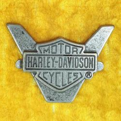 VINTAGE HARLEY-DAVİDSON METAL KOKART