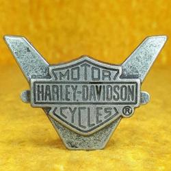 VINTAGE HARLEY-DAVİDSON METAL KOKART