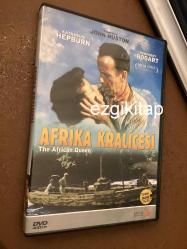 afrika kraliçesi dvd  (PC'de denenmiştir/izlenmiştir)  (the african queen) katharine hepburn humphrey bogart