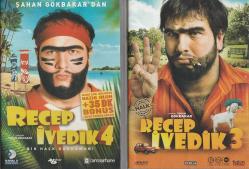 RECEP İVEDİK - 1 -2 - 3 - 4 (4 DVD BİR ARADA)