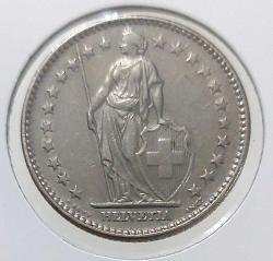 1969 İSVİÇRE 2 FRANK ORİJİNAL MADENİ PARASI 2S1S1Y NADİRDİR