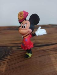 vintage minnie mouse orijinal figür oyuncak & 8 cm