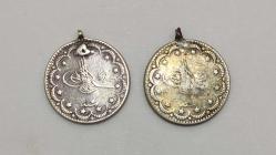 Osmanlı Son Dönem Gümüş 5 Kuruşlar 2 Adet..