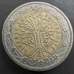 Fransa 2 Euro 2001