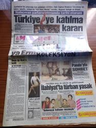 Milliyet Gazetesi - Turkish Newspaper - 21 Ocak 1990 - Azerbaycan dünya ve biz yazan Altan Öymen Başmakale - Nahcıvan parlamentosunda tarihi oturum Türkiye'ye katılma kararı - Turgut Özal ABD'yi ikna için kendini ortaya koydu ya ben ya Ermeniler - Devlet bakanı Güneş Taner topun ağzında - Siberian Husky cinsi Panda isimli köpek günde 1 kilo antrikot yiyor Fotoğrafı - ilahiyatta türban yasak - İstanbul itfaiye müdürlüğü Abdurrahman Kılıç İstanbul'un yangın güvenliği yok dedi - Ajda Pekkan ve Nükhet Duru düğünde Fotoğrafı - haftanın kültür  ve sanat olayları - Erdal İnönü'nün 9 adayı - Atatürk'ten İnönü'ye İnönü'nden Atatürk'e Özel mektuplar Yazı Dizisi - Ankara'da dünya Müslüman kadınlar gününde kadınlardan cihat çağrısı Fotoğrafı - televizyonda Ramazan hazırlığı - Münir Özkul Bu yıl ramazanda ekrana gelecek Fotoğrafı - Rıdvan Dilmen Yesiç geri dön dedi - filede Galatasaray Eczacıbaşı'na 3-0 mağlup oldu fotoğraf - trafik kazasında hayatını kaybeden Samsunsporlu futbol şehitleri anıldı