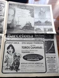 Milliyet Gazetesi - Turkish Newspaper - 10 Kasım 1995 - Atatürk ve politika yazan Altan Öymen Başmakale - Kasım 1938 bugün gibi fotoğraf - Atatürk'ü ölüm yıldönümünde anıyoruz - Ata'ya mektuplar - Zübeyde hanım'dan oğluna rica - şair Atatürk - akşam gazetesi sahibi Mehmet Ali Ilıcak'ın korumaları gazetecilere saldırdı Fotoğrafı - Arif Sağ madımak katliamında yanan sazı için İçişleri Bakanlığına açtığı davayı kazandı fotoğraf - beyefendinin terzisi olarak bilinen Mehmet Tek Süleyman Demirel'i giydirirken Fotoğrafı - kumkapı cinayeti - Tansu Çiller Bayram Meral'i istemiyor - sinema yazan Alin Taşcıyan - Abdülcanbaz çizen Turhan Selçuk - Aziz Nesin Toros canavarı Levent Kırca Oya Başar tiyatrosu - babam ve arkadaşım Rıfat Ilgaz yazan Aydın Ilgaz Yazı Dizisi - sinema sanatçısı Yılmaz Zafer vefat etti Savaş yarım kaldı fotoğraf - Galatasaray'da KKTC öfkesi - Beşiktaş'ta defansa özel program - Trabzonspor'da kongre sesleri - Ankara Fenerbahçeliler Derneğinin gecesine Ali Şen katıldı Fotoğraf