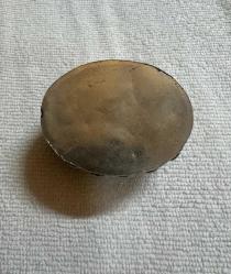 Osmanlı dönemi Telkâri gümüş Enfiye Kutusu Vintage tamamen Gümüş Mücevher Kutusu Keçe Kaplamalı Yarı Değerli Taşlar Oval Süslü