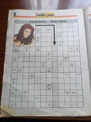 Akşam Bulmaca Dergisi - Turkish Newspaper - Fatih Kısaparmak fotoğraf - şifreli çengel bulmaca - Hande Ataizi fotoğraf - çengel bulmaca - Dön Bul bulmaca - kelimeleri yerleştiriniz - sayıları yerleştiriniz - Ajlan Büyükburç Fotoğrafı - kronolojik kaynak - milli istihbarat - Galyum simgesi - eski bir uygarlık - eski dilde kadınlar - balık yumurtası - Akdeniz'de küçük bir ada - mikroskopla yapılan incelemede kullanılan ince cam - dünyanın uydusu - milletlerarası karayolu nakliyatı - kaşıntı veren bir deri hastalığı - Enis Yalım Erez fotoğrafı - bir yemek pişirme şekli - asalak bir hayvan - ayakta Bir iskelet parçası - satrançta yenilgi - onaylatma sözü - kısa radyo oyunu - evcil bir geyik - Hekimlikte kullanılan bir bitki - bir mide hastalığı - argoda kumarda kazanmak - yabani hayvan yakalama - Ateş tutacağı - dans oyun - kur'an-ı Kerim'de bir süre - veba hastalığı - Dişleri kesici olan hayvan - Deniz kabuklusu - Enis Batur'un bir deneme kitabı - Şaman - Romen rakamları ile 50