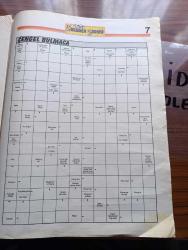 Akşam Bulmaca Dergisi - Turkish Newspaper - Fatih Kısaparmak fotoğraf - şifreli çengel bulmaca - Hande Ataizi fotoğraf - çengel bulmaca - Dön Bul bulmaca - kelimeleri yerleştiriniz - sayıları yerleştiriniz - Ajlan Büyükburç Fotoğrafı - kronolojik kaynak - milli istihbarat - Galyum simgesi - eski bir uygarlık - eski dilde kadınlar - balık yumurtası - Akdeniz'de küçük bir ada - mikroskopla yapılan incelemede kullanılan ince cam - dünyanın uydusu - milletlerarası karayolu nakliyatı - kaşıntı veren bir deri hastalığı - Enis Yalım Erez fotoğrafı - bir yemek pişirme şekli - asalak bir hayvan - ayakta Bir iskelet parçası - satrançta yenilgi - onaylatma sözü - kısa radyo oyunu - evcil bir geyik - Hekimlikte kullanılan bir bitki - bir mide hastalığı - argoda kumarda kazanmak - yabani hayvan yakalama - Ateş tutacağı - dans oyun - kur'an-ı Kerim'de bir süre - veba hastalığı - Dişleri kesici olan hayvan - Deniz kabuklusu - Enis Batur'un bir deneme kitabı - Şaman - Romen rakamları ile 50