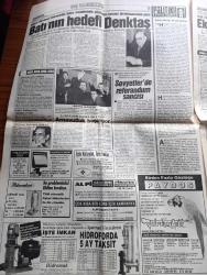 Türkiye Gazetesi - Turkish Newspaper - 7 Mart 1991 - Biraz da dışımıza bakalım Yazan Yalçın Özer başmakale - Gözler Turgut Özal Gorbaçov zirvesinde - altın çağını yaşayan Türk Sovyet ilişkileri - Genelkurmay'dan önemli açıklama Irak bize saldıracaktı  - Başbakan Yıldırım Akbulut arabulucu - Refah Partisi genel başkanı Necmettin Erbakan Enver Ören'e geçmiş olsun ziyaretinde bulundu fotoğraf - Irak'ta çok başlı ayaklanma devam ediyor - Bülent Ecevit Türkiye'de Kürt meselesi yoktur dedi - TİKB'ye operasyon - İstanbul Halk ekmek fabrikası Genel Müdürü Ayhan Efeoğlu - batının hedefi Rauf Denktaş - Veysel Karani yazan Abdurrahman Çapar çizen Kaan Ömer - usta fotoğrafçı Sami Güner İstanbul Üniversitesi'nde anıldı - Kazım Taşkent vefat ilanı - Dializ tedavisi evde de yapılıyor - Milli Eğitim Bakanı Avni Akyol din eğitimi ihtiyaçtır dedi - Fenerbahçe'de iç savaş - Hiddinkçi Aziz Yıldırım Köksal Özbek ve Eral Pars istifa etti fotoğraf - Galatasaray'da bütçe krizi - Ogün Temizkanoğlu'na ceza