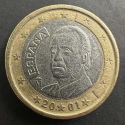 İspanya 1 Euro 2001