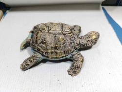 KAPLUMBAĞA PİRİNÇ KÜL TABLASI-KÜLLÜK