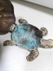 KAPLUMBAĞA PİRİNÇ KÜL TABLASI-KÜLLÜK