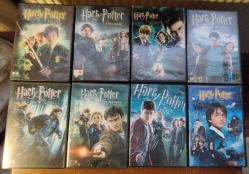 Harry Potter 8  DVD ( SIRLAR ODASI, FELSEFE TAŞI, AZKABAN TUTSAĞI, ZÜMRÜDÜANKA YOLDAŞLIĞI, MELEZ PRENS, ATEŞ KADEHİ, ÖLÜM YADİGARLARI 1/2