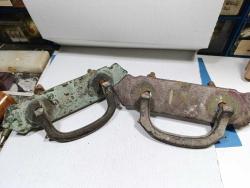 ANTİKA PİRİNÇ KAPI KOLU