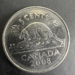 Kanada 5 Cent 2008