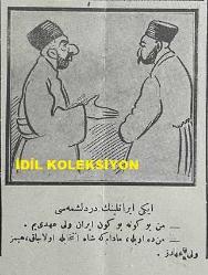 Osmanlıca Karagöz Mizah Dergisi-Gazetesi, Orijinal Dönem Basım, (Ottoman Magazine-Newspaper-Journal Illustré Cara-Gueuz) - 11 Kasım (Teşrin-i Sani) 1925 - Sayı: 1842 - Hicri: 23 Rebiülahir 1344 - Karikatür: Yeni Vergilerin Altında 