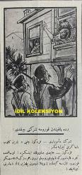 Osmanlıca Karagöz Mizah Dergisi-Gazetesi, Orijinal Dönem Basım, (Ottoman Magazine-Newspaper-Journal Illustré Cara-Gueuz) - 7 Nisan 1926 - Sayı: 1884 - Karikatürist Kozma Togo'nun Çalışması: Avrupa'ya Kara Bulutlar Yaklaşıyor! 