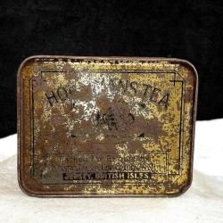 1940 İngiliz HORNIMANS Nadir Teneke Çay Kutusu