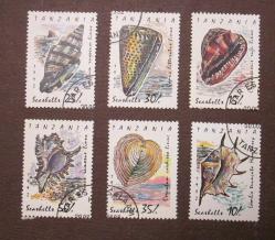 LOT.11 » TANZANYA DENİZ KABUKLARI SERİSİ DAMGALI