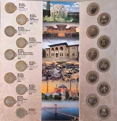 LOT.1 » 2012-2022 Arası Hatıra Para Seti Özel kit İçinde ( 2018 Göreve başlama Dahil)