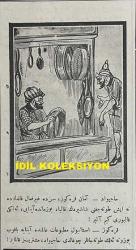 Osmanlıca Karagöz Mizah Dergisi-Gazetesi, Orijinal Dönem Basım, (Ottoman Magazine-Newspaper-Journal Illustré Cara-Gueuz) - 16 Mayıs 1923 - Sayı: 1582 - Hicri: 30 Ramazan 1341 - Rumi: 16 Mayıs 1339 - Lozan Barış Konferansına Dair Karikatür: Lozan'da 