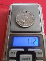 USA; GÜMÜŞ DOLLAR OYUN JETONU (NİKEL)