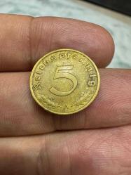 1937 Almanya Nazi parası